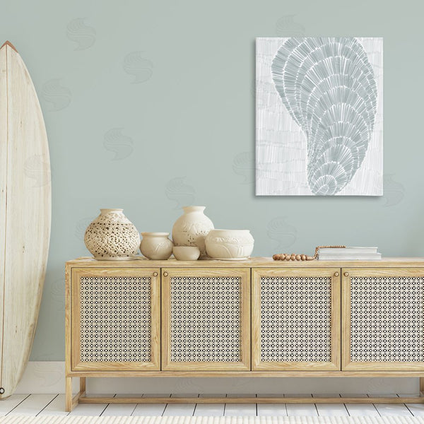 Stupell Industries Jetty Home LLC | Sketched Oyster Shell Wall Art