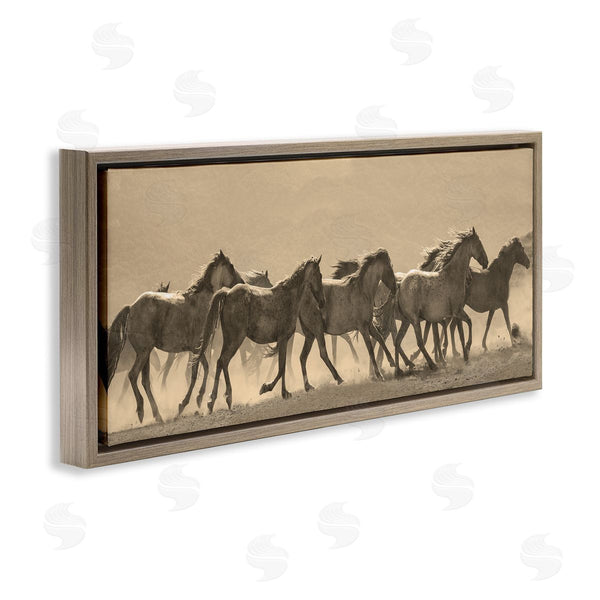 Stupell Industries JG Studio | Western Horses Gallop Wall Art