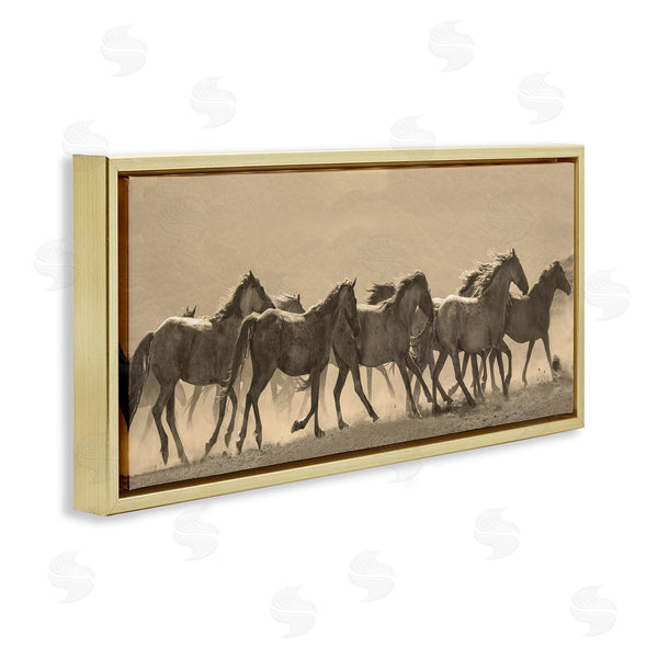 Stupell Industries JG Studio | Western Horses Gallop Wall Art