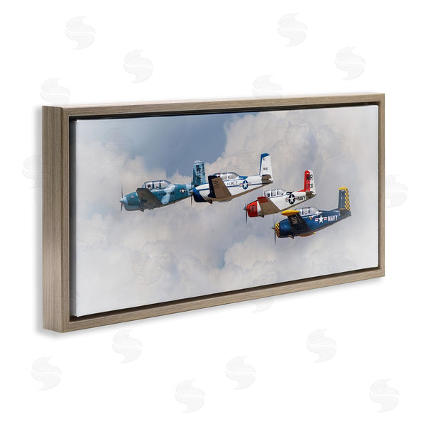 Stupell Industries JG Studios | Vintage USA Airplanes