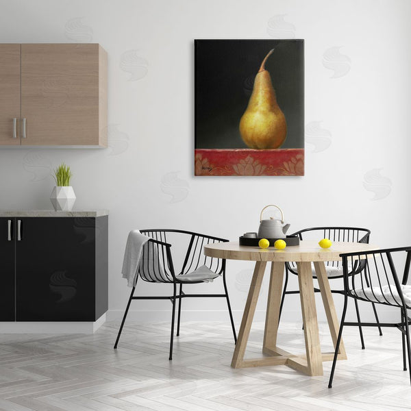 Stupell Industries Jhenna Quinn Lewis | Traditional Pear Still Life Wall Art