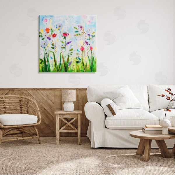 Stupell Industries Jill Martin | Abstract Flower Meadow Wall Art