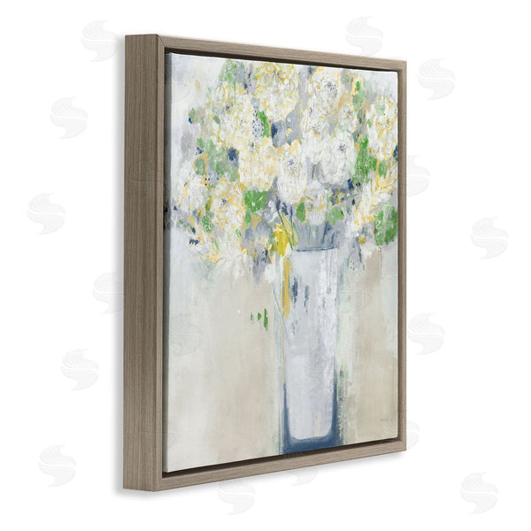 Stupell Industries Jill Martin | Abstract White Floral Bouquet Wall Art