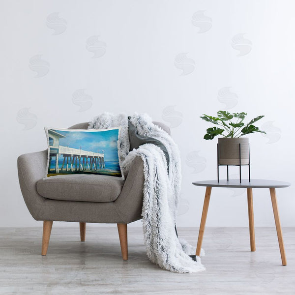 Stupell Industries Jill Martin | Beach Boardwalk Dock