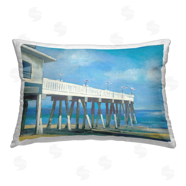 Stupell Industries Jill Martin | Beach Boardwalk Dock