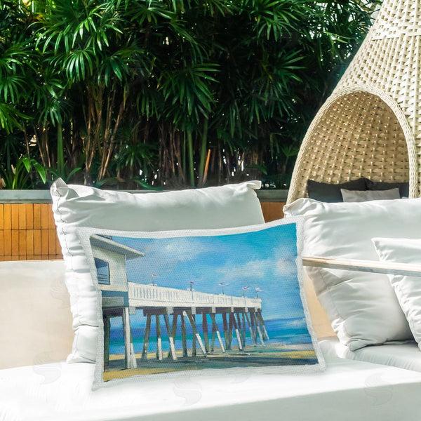 Stupell Industries Jill Martin | Beach Boardwalk Dock