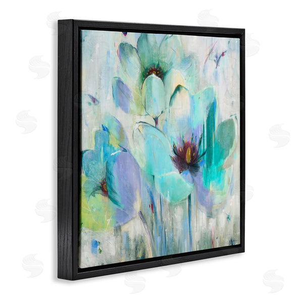 Stupell Industries Jill Martin | Blue Lily Abstraction Rustic Charm Wall Art