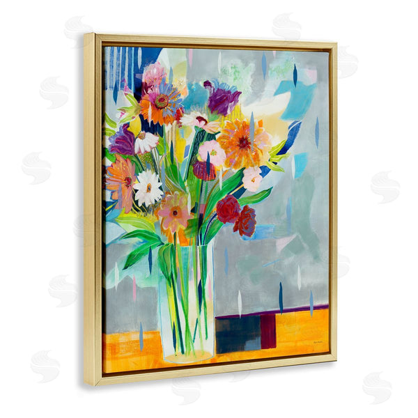 Stupell Industries Jill Martin | Florals On Blocked Background