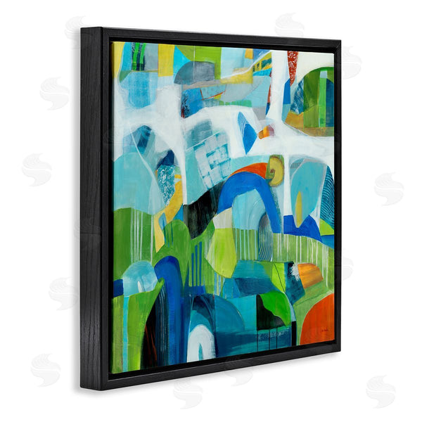 Stupell Industries Jill Martin | Restless Bright Shapes Wall Art