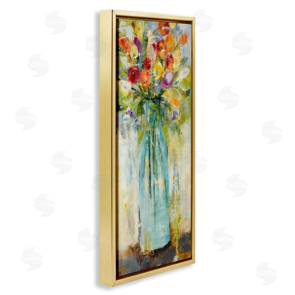 Stupell Industries Jill Martin | Rustic Spring Bouquet Abstraction Wall Art