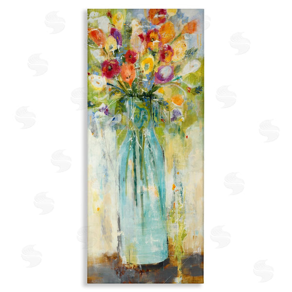 stupell industries Jill Martin | Rustic Spring Bouquet Abstraction Wall Art