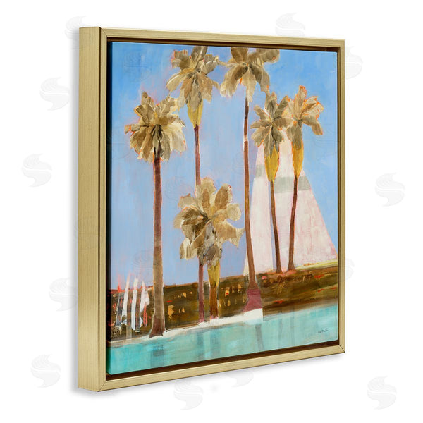 Stupell Industries Jill Martin | Rustic Tropical Scene