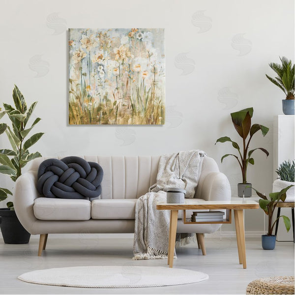 Stupell Industries Jill Martin | Varied Blooming Flowers Among Grasses Boho Painting Wall Art