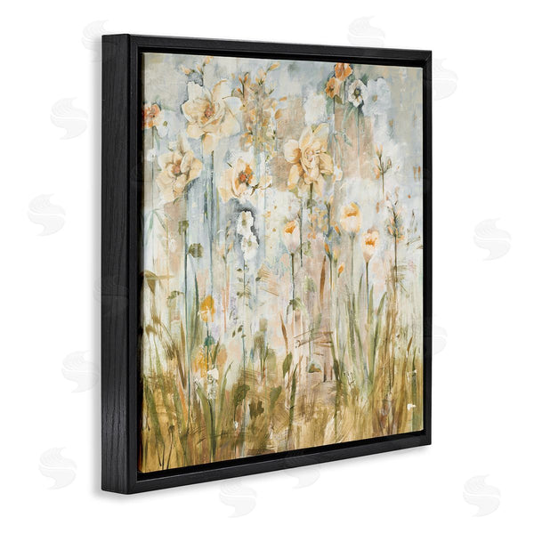 Stupell Industries Jill Martin | Varied Blooming Flowers Among Grasses Boho Painting Wall Art
