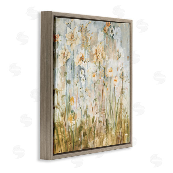 Stupell Industries Jill Martin | Varied Blooming Flowers Among Grasses Boho Painting Wall Art