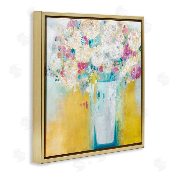 Stupell Industries Jill Martin | Vibrant Carnations Yellow Abstract Florals