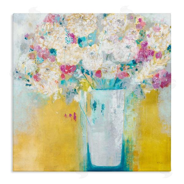 stupell industries Jill Martin | Vibrant Carnations Yellow Abstract Florals