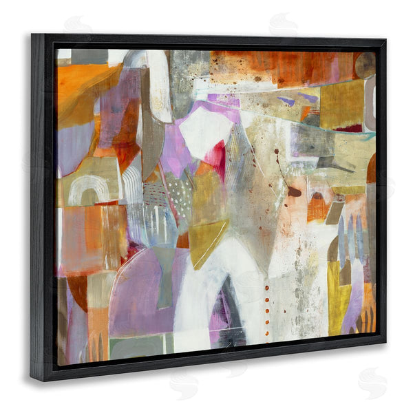 Stupell Industries Jill Martin | Warm Eclectic Composition