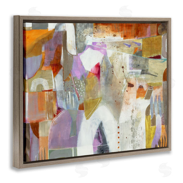 Stupell Industries Jill Martin | Warm Eclectic Composition