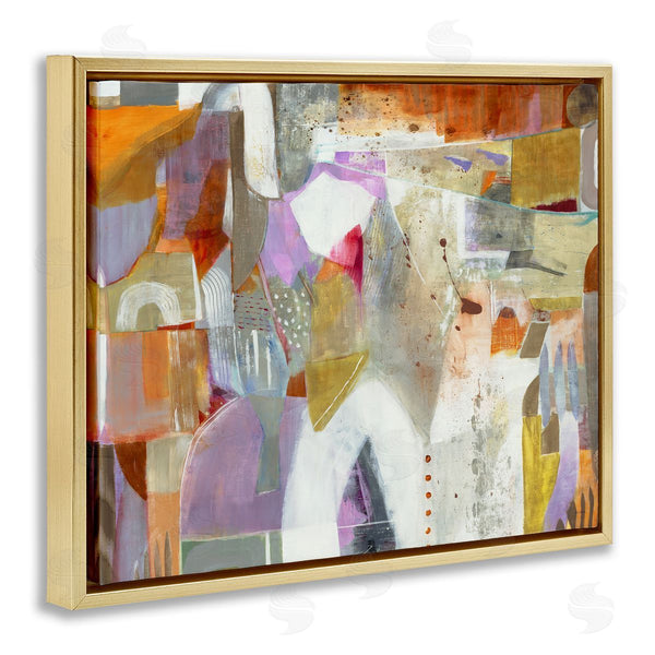 Stupell Industries Jill Martin | Warm Eclectic Composition