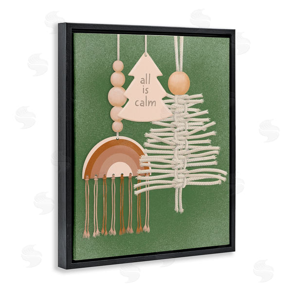 Stupell Industries Jilly Jack Designs | All Is Calm Boho Ornaments