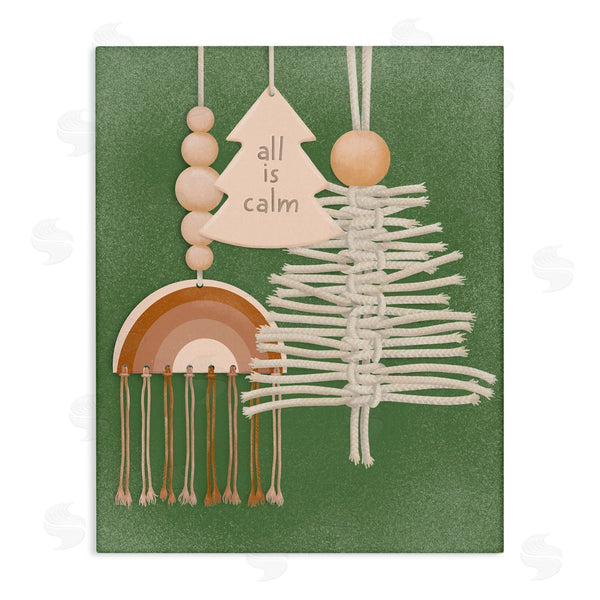stupell industries Jilly Jack Designs | All Is Calm Boho Ornaments