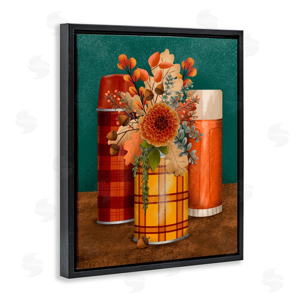 Stupell Industries Jilly Jack Designs | Autumnal Thermos & Botanicals