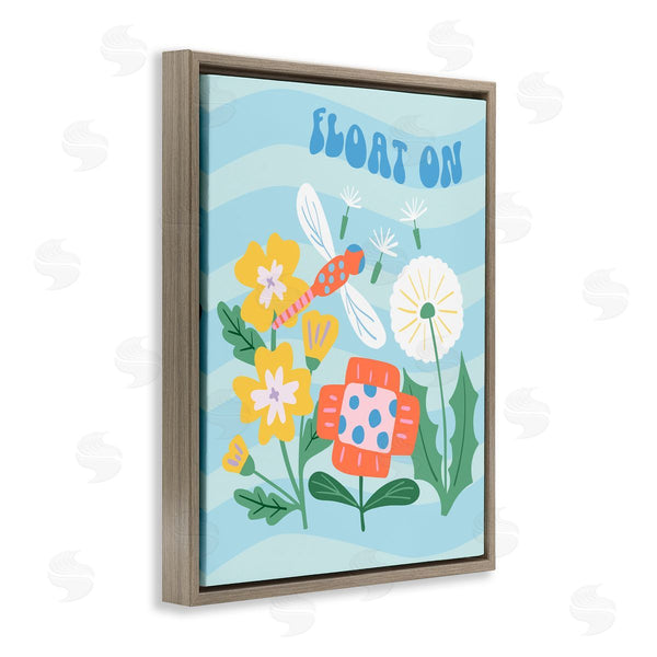 Stupell Industries Jilly Jack Designs | Float On Dragonfly