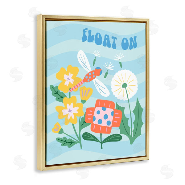 Stupell Industries Jilly Jack Designs | Float On Dragonfly