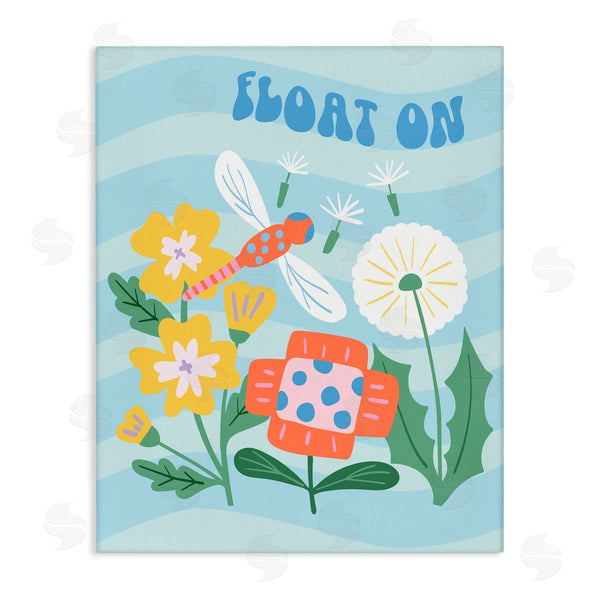 stupell industries Jilly Jack Designs | Float On Dragonfly