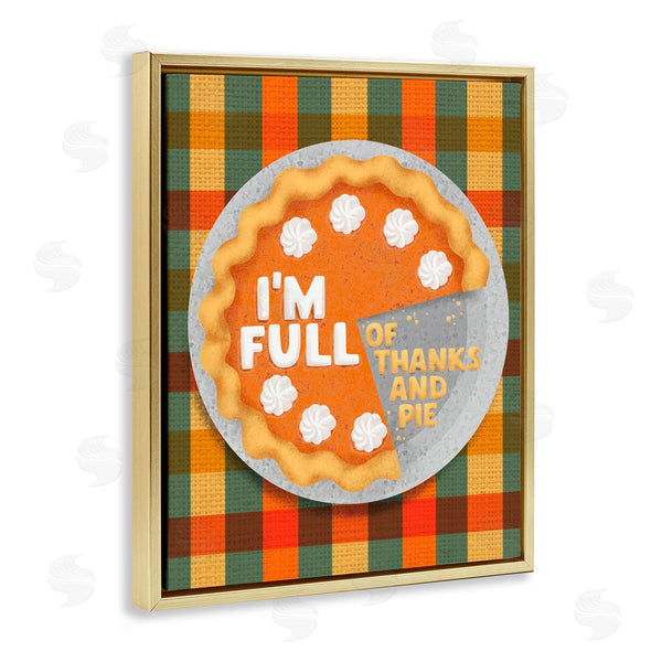 Stupell Industries Jilly Jack Designs | Full Of Thanks And Pie