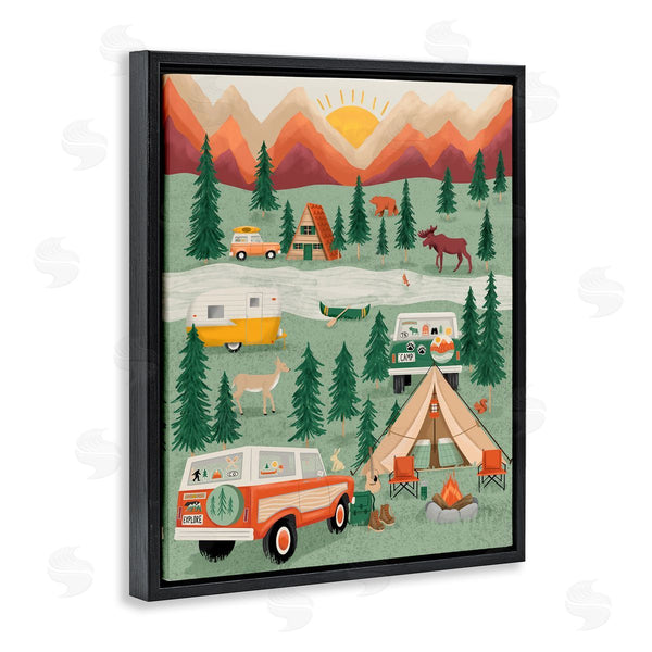 Stupell Industries Jilly Jack Designs | Great Outdoors Campground