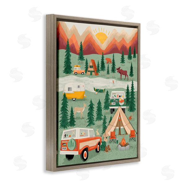 Stupell Industries Jilly Jack Designs | Great Outdoors Campground
