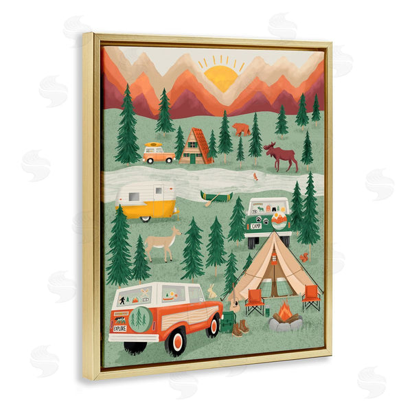 Stupell Industries Jilly Jack Designs | Great Outdoors Campground