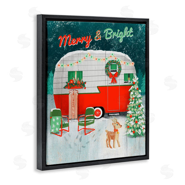 Stupell Industries Jilly Jack Designs | Merry & Bright Camper