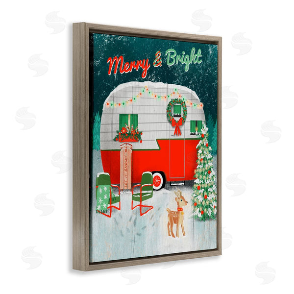 Stupell Industries Jilly Jack Designs | Merry & Bright Camper