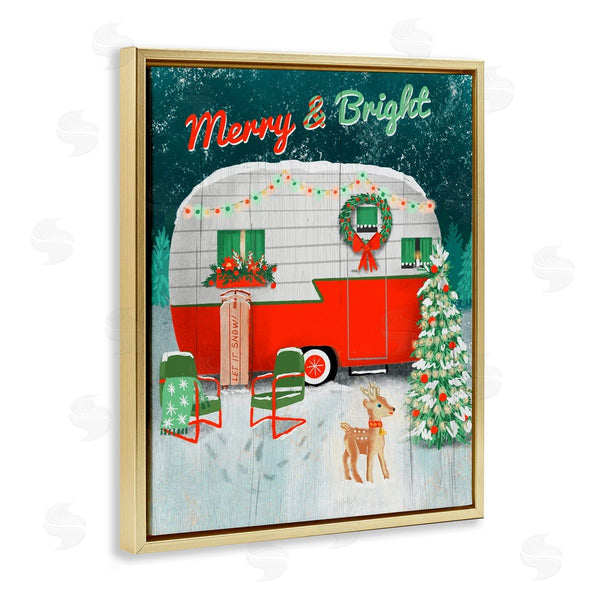 Stupell Industries Jilly Jack Designs | Merry & Bright Camper