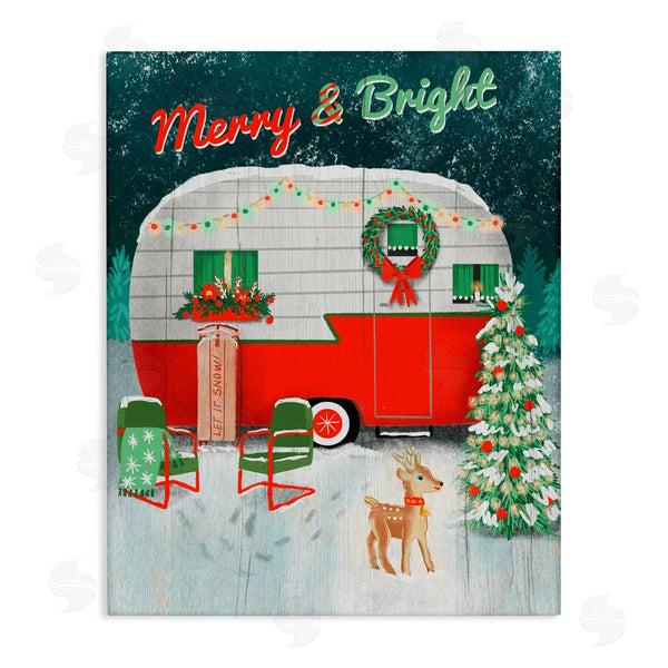 stupell industries Jilly Jack Designs | Merry & Bright Camper