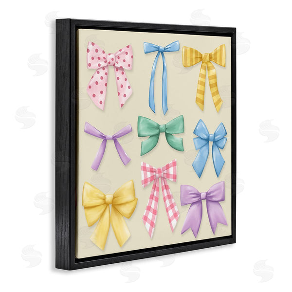 Stupell Industries Jilly Jack Designs | Pretty Bows Differing Patterns