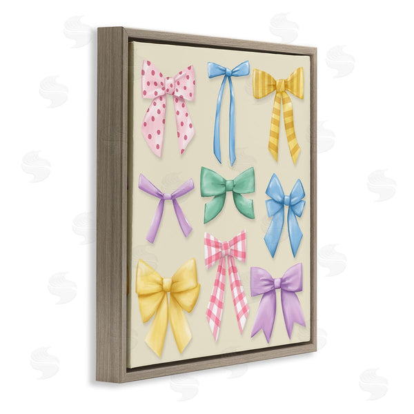 Stupell Industries Jilly Jack Designs | Pretty Bows Differing Patterns