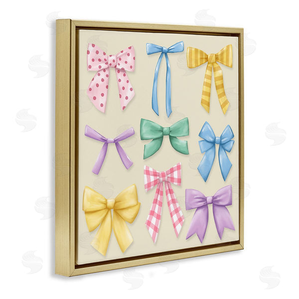 Stupell Industries Jilly Jack Designs | Pretty Bows Differing Patterns