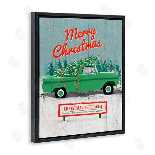 Stupell Industries Jilly Jack Designs | Rustic Tree Farm & Truck