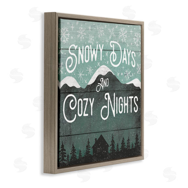 Stupell Industries Jilly Jack Designs | Snowy Days And Cozy Nights