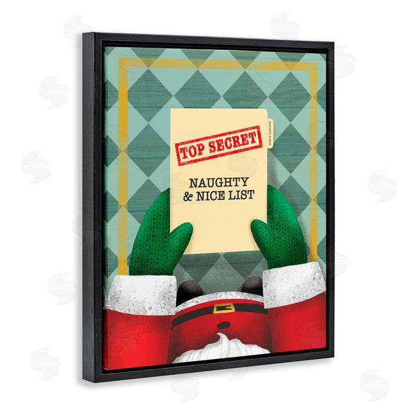Stupell Industries Jilly Jack Designs | Top Secret Santa List