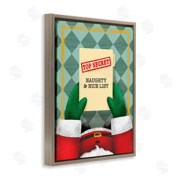 Stupell Industries Jilly Jack Designs | Top Secret Santa List