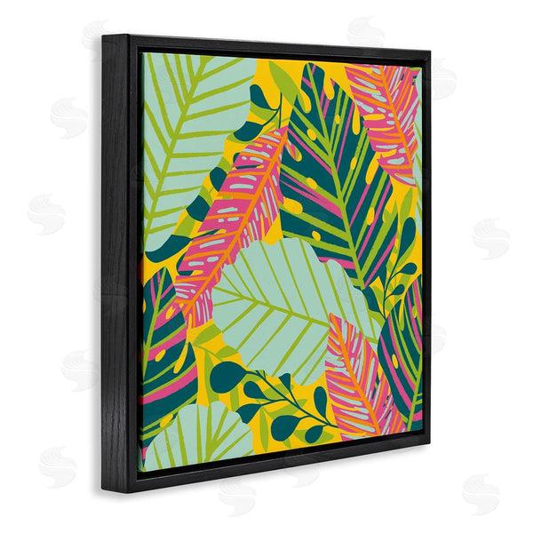 Stupell Industries Jilly Jack Designs | Tropical Leaf Toss