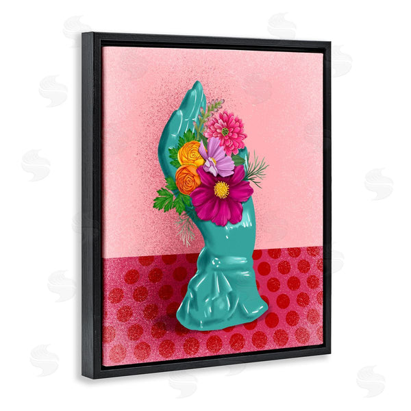 Stupell Industries Jilly Jack Designs | Vintage Hand Floral Sculpture