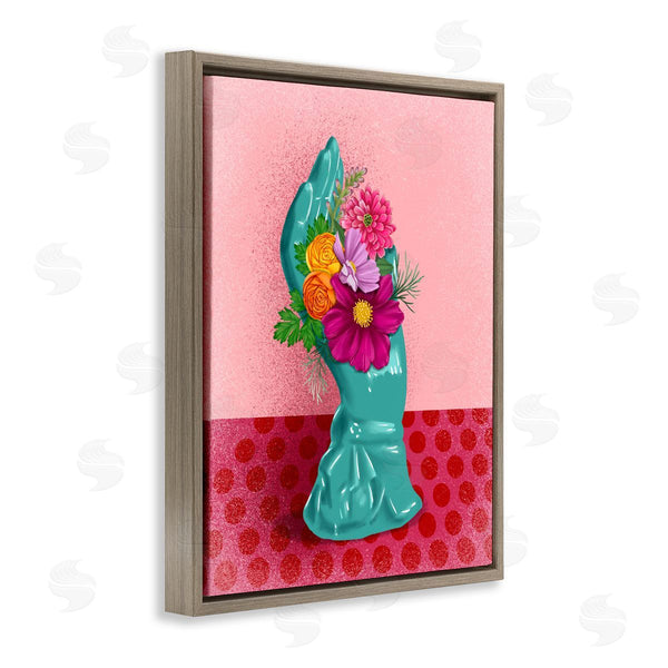 Stupell Industries Jilly Jack Designs | Vintage Hand Floral Sculpture