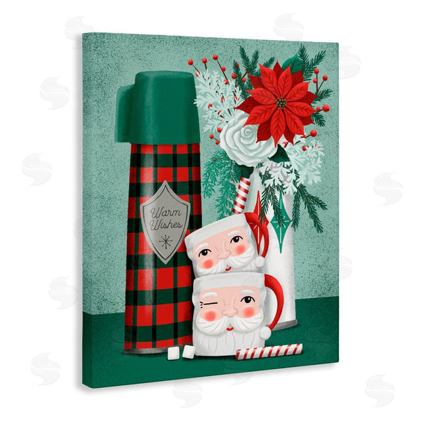 Stupell Industries Jilly Jack Designs | Vintage Santa Mugs & Thermos