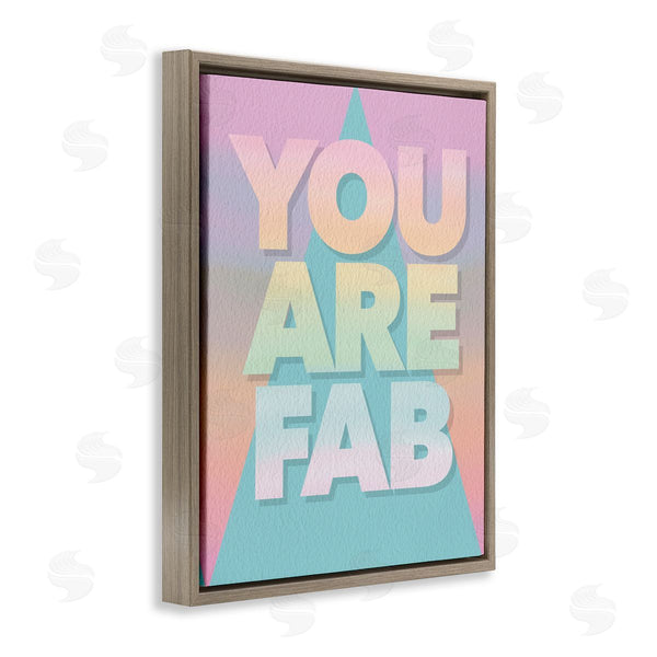 Stupell Industries Jilly Jack Designs | You Are Fab Pastels